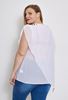Picture of PLUS SIZE CHIFFON TOP WITH PEARLS